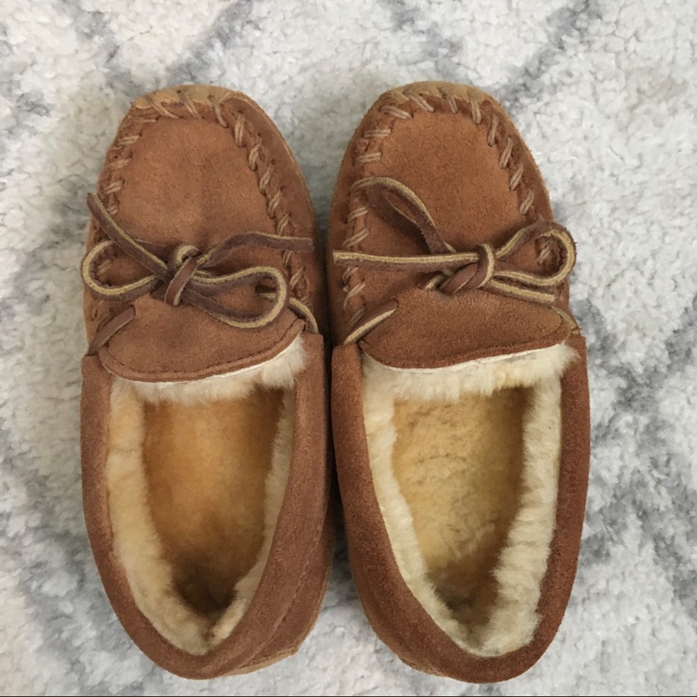 LL Bean Toddler Wicked Good Slippers 10
